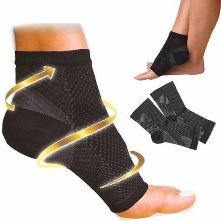 Open Toe Plantar Fasciitis Socks Women Girls Boys  Gym Yoga Ankle Support S//M